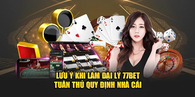 Lưu ý khi làm đại lý 77bet tuân thủ quy định nhà cái